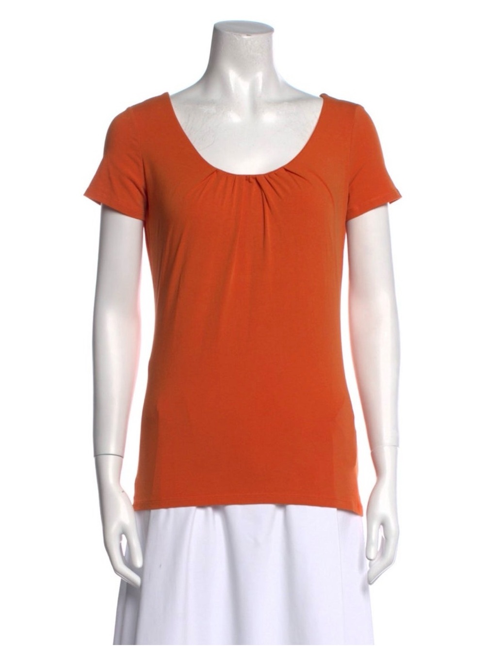 Max Mara Women's Scoop Neck Short Sleeve Top -